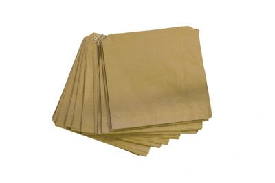 8" Kraft Paper Bag-0